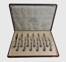 Servizio da 6 Posate Dolce Manico Argento 800 Stile SAN MARCO Venezia 12 pz