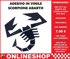 Adesivo vinile abarth - adesivo,