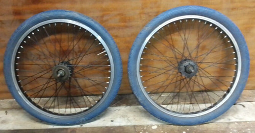 Coppia ruote saltafoss bmx old - ruote,