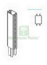 1PZ ZAF SCAFFALATURA PROLUNGA X PIANTANA GONDOLA GRIGIA CM7,2X47H: