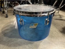 Batteria Tom concerto 13" LUDWIG VistaLite B/O VINTAGE 9x13 BLU senza crepe #HC7