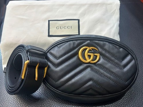 Gucci marmont marsupio - gucci, gg