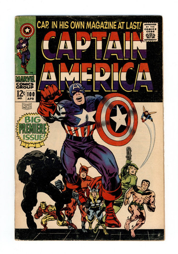 Marvel captain america - america, (1968)