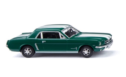 Ford mustang coupé verde - ford,