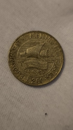 200 lire esposizione mondiale - 200,