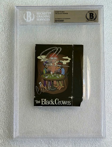 The black crowes - black, firmato