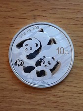 10 yuan panda argent 2022