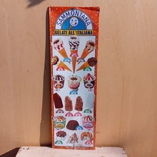 Insegna tabella gelati - insegna,