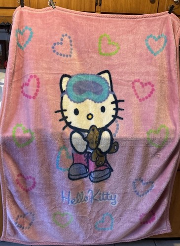 Vintage hello kitty coperta - hello,