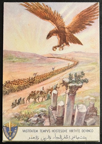 Cartolina militare divisione - cartolina,