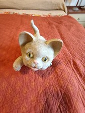 Gatto in resina, statua da