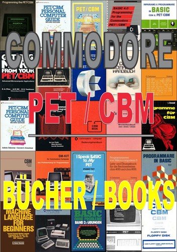 Commodore pet cbm bücher - --,