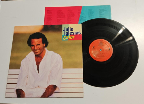 Julio iglesias calor vinilo - lp,