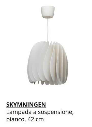 Lampada sospensione ikea - lampada,