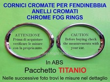 CORNICI ANELLI FENDINEBBIA