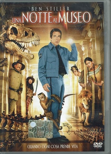 Dvd una notte museo - una,