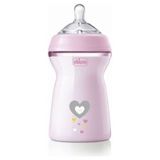Chicco Biberon 6-12m (330ml) NATURAL FEELING Rosa 81335 100