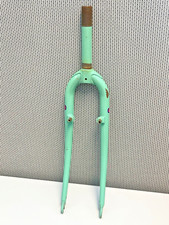 forcella acciaio Bianchi Super Grizzly Celeste Tange Prestige 1986 vintage