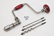 Trapano manuale trapano a manovella pettorale ex. esercito tedesco