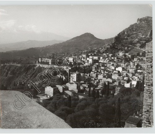 Veduta taormina sicilia - sicilia, dal