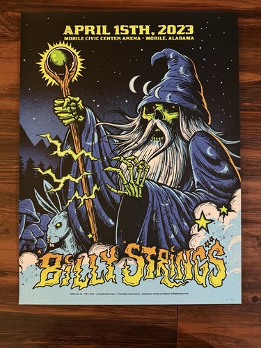 Poster billy strings aprile - poster, 15