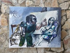 Quadro -L’Artista- dipinto a