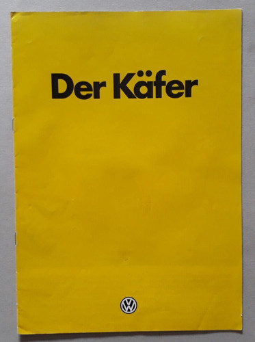 Brochure volkswagen maggiolino - brochure,