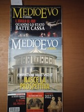 N. 2 riviste Medio Evo - anno 9 n. 7 e anno 10 n. 5