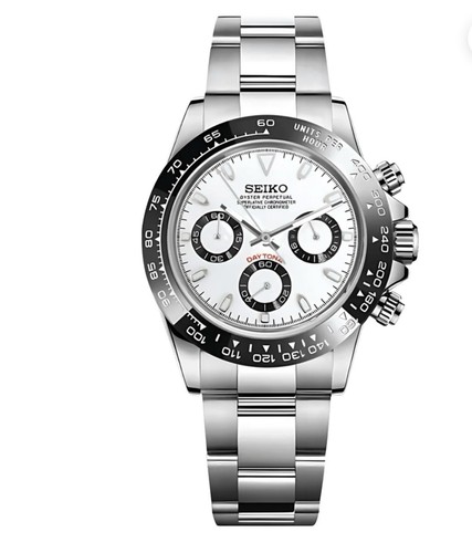 Seiko mod daytona - mod, panda