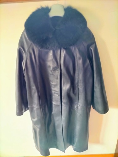 Cappotto donna lungo pelle - in,