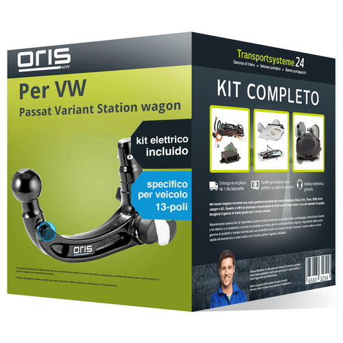 Gancio traino estr per vw - gancio, estr.