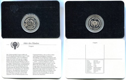 200 fiorini ungheria 1979 - ungheria,