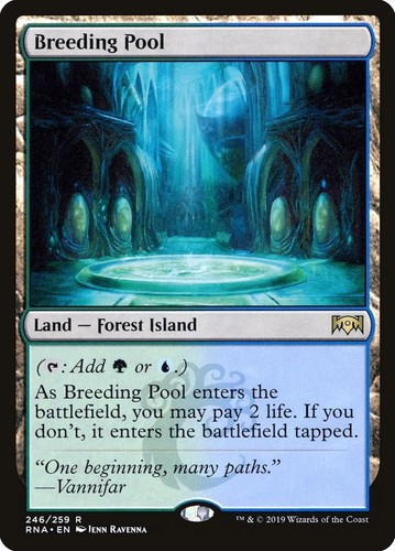 Dual lands list set - dual,