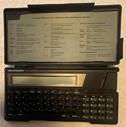 Texas instruments 74 - texas, ti-74
