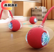 Palla Automatica per Gatti e Cani USB LED Giocattolo Interattivo Intelligente