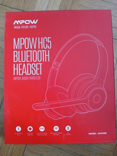 Mpow hc5 bluetooth headset - mpow,