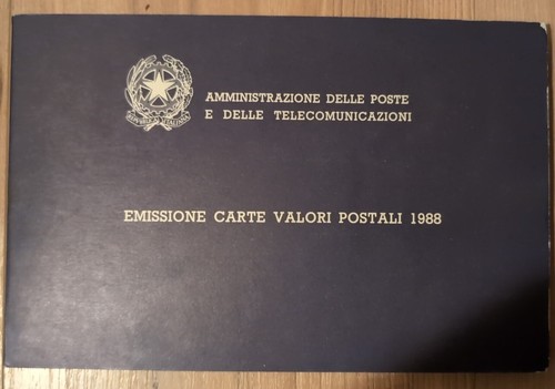 Italia 1988 libro - 1988, libretto
