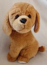 Bellissimo peluche cane cucciolo Labrador golden, alto 30cm. No Trudi.