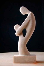 Scultura astratta moderna