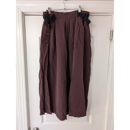 Anthropologie burgundy wide - burgundy,