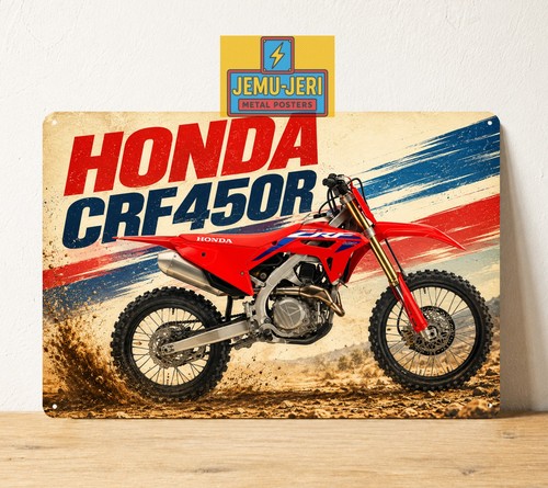 Insegna metallo moto - insegna, honda
