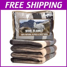 Coperta in lana di alpaca e