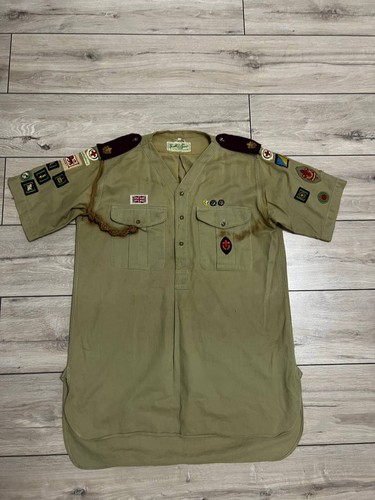 Camicia vintage boy - scout, con