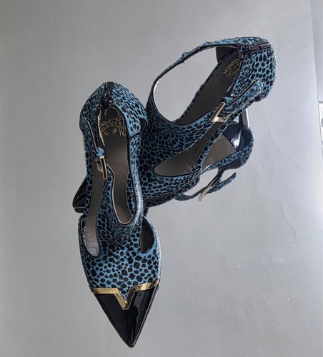 Versace collezione tacco blu