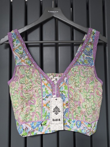 Crop top barok paris - crop,