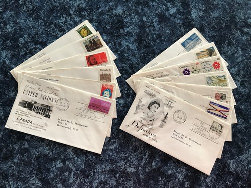 Canada post 1970 ofdcs - canada, scott