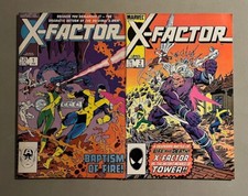 X-Factor #1 to #11 (#5 #6 Key) 1st app Apocalypse Marvel Comics 1986 FN/VF