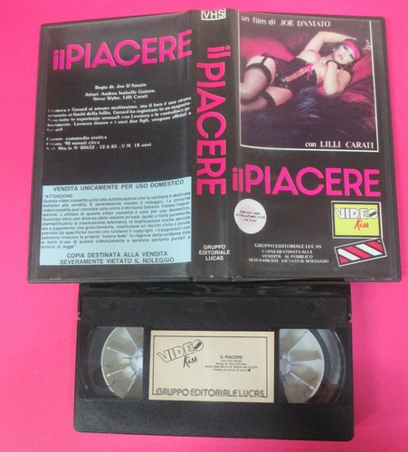Vhs film piacere joe - film,
