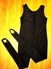 Plus Size Shiny Black Tank
