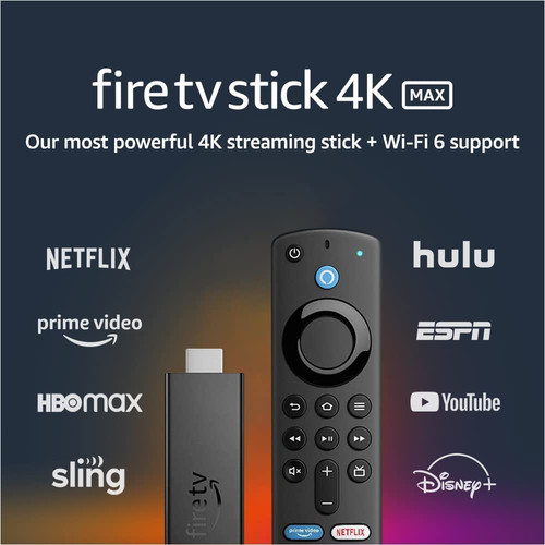 Fire stick max - stick, 4k